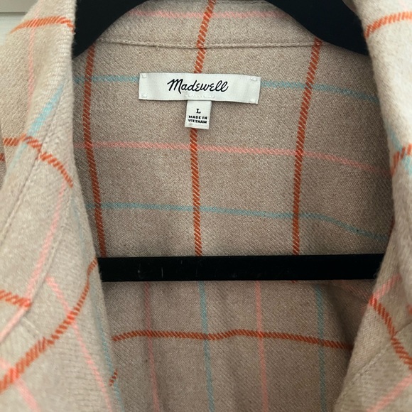 Madewell Tops - Madewell Heavy Flannel - only worn once